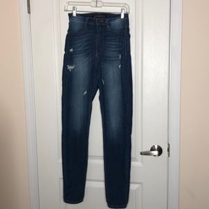 Fashion Nova Lightly Distressed Jean